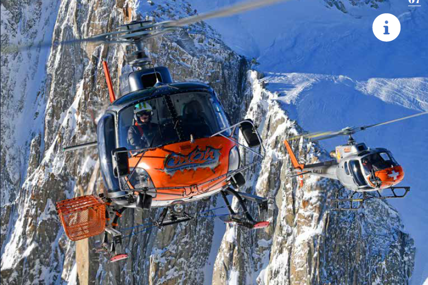 H125 in the mountains