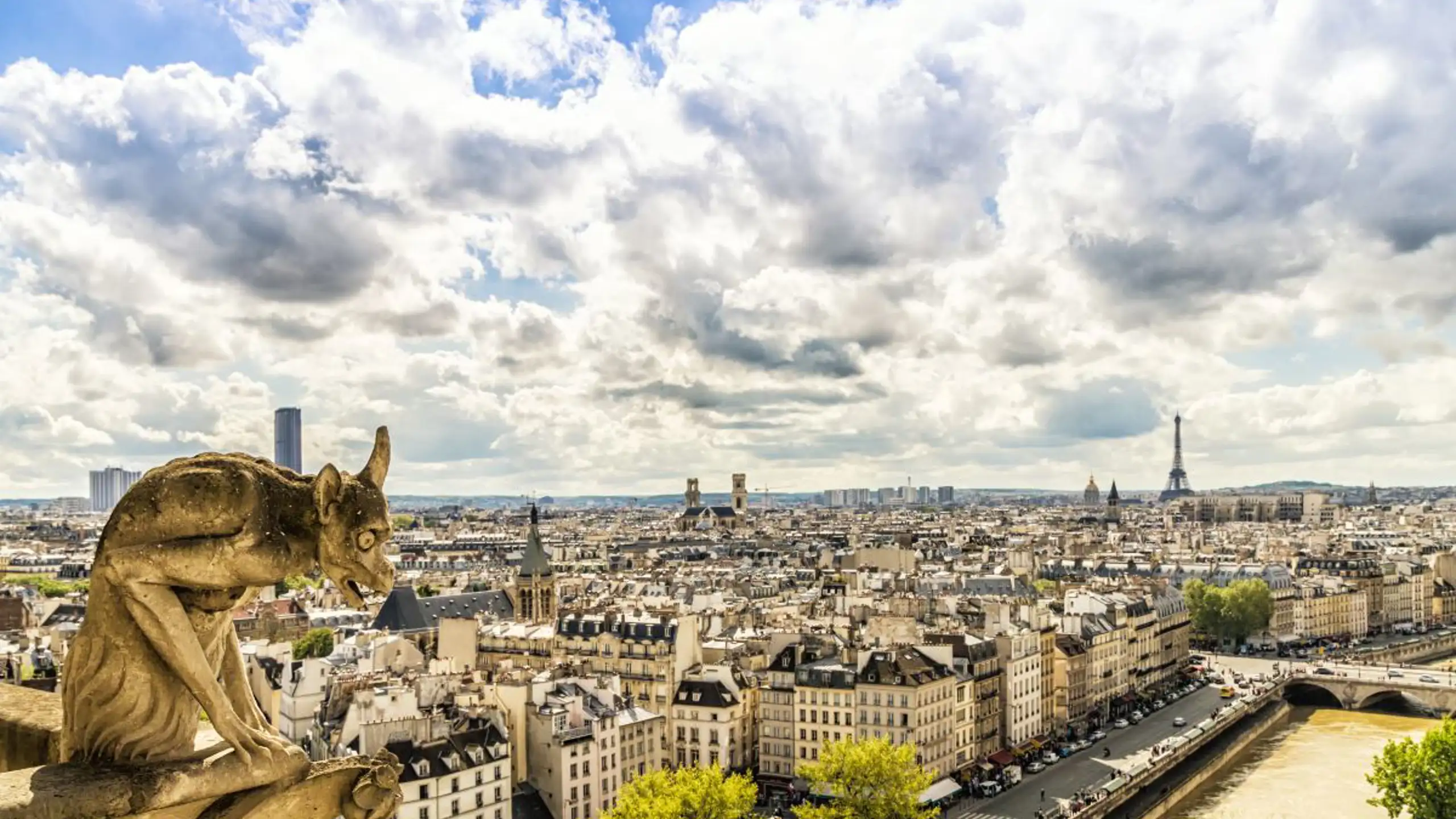 Gargoyle On Notre Dame Cathedral Paris France 2023 11 27 05 17 12 Utc