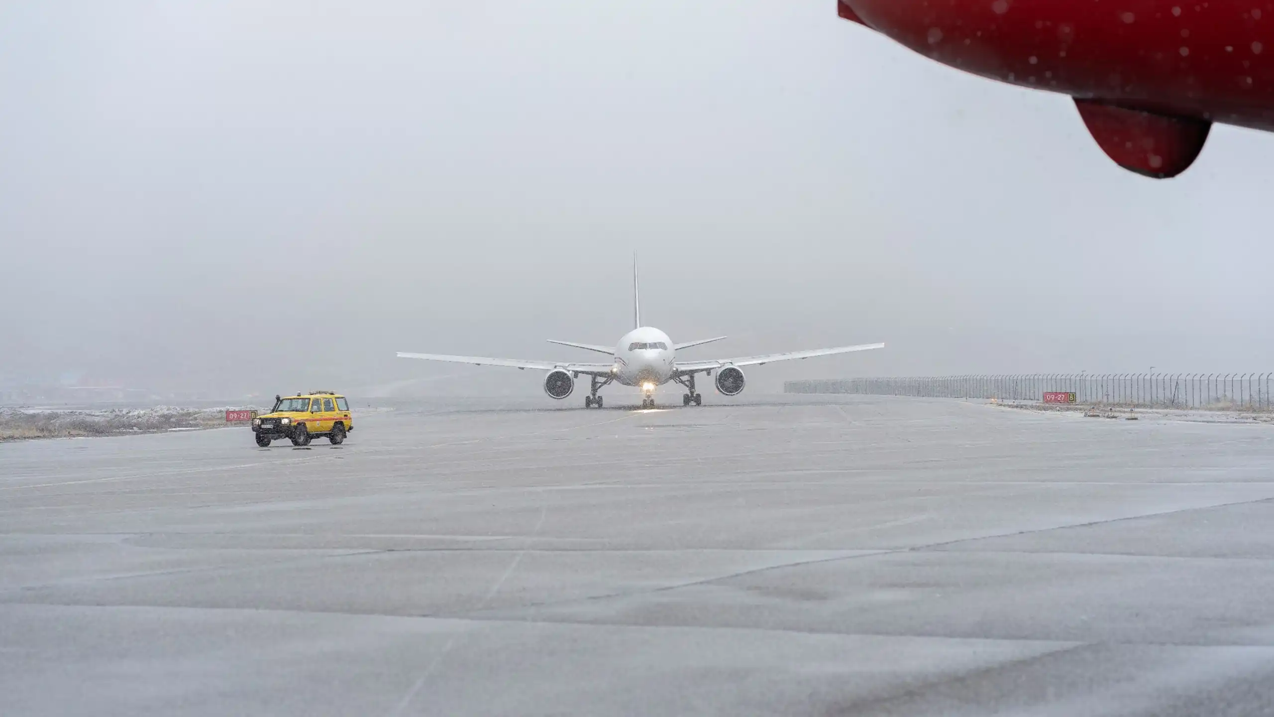 CargoJet lander i Kangerlussuaq