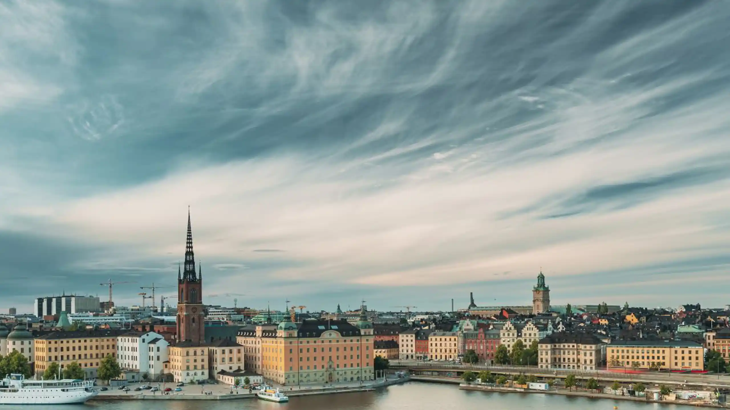 Stockholm Sweden Scenic Famous View Of Embankmen 2023 11 27 04 58 48 Utc