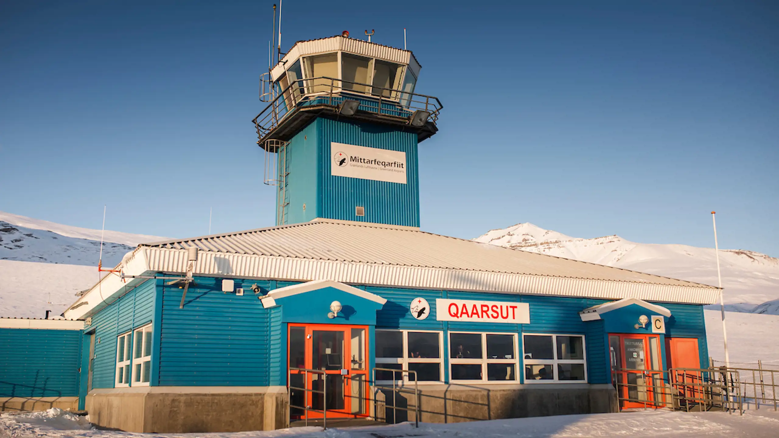 Qaarsut Airport Building. Photo Aningaaq R Carlsen Visit Greenland