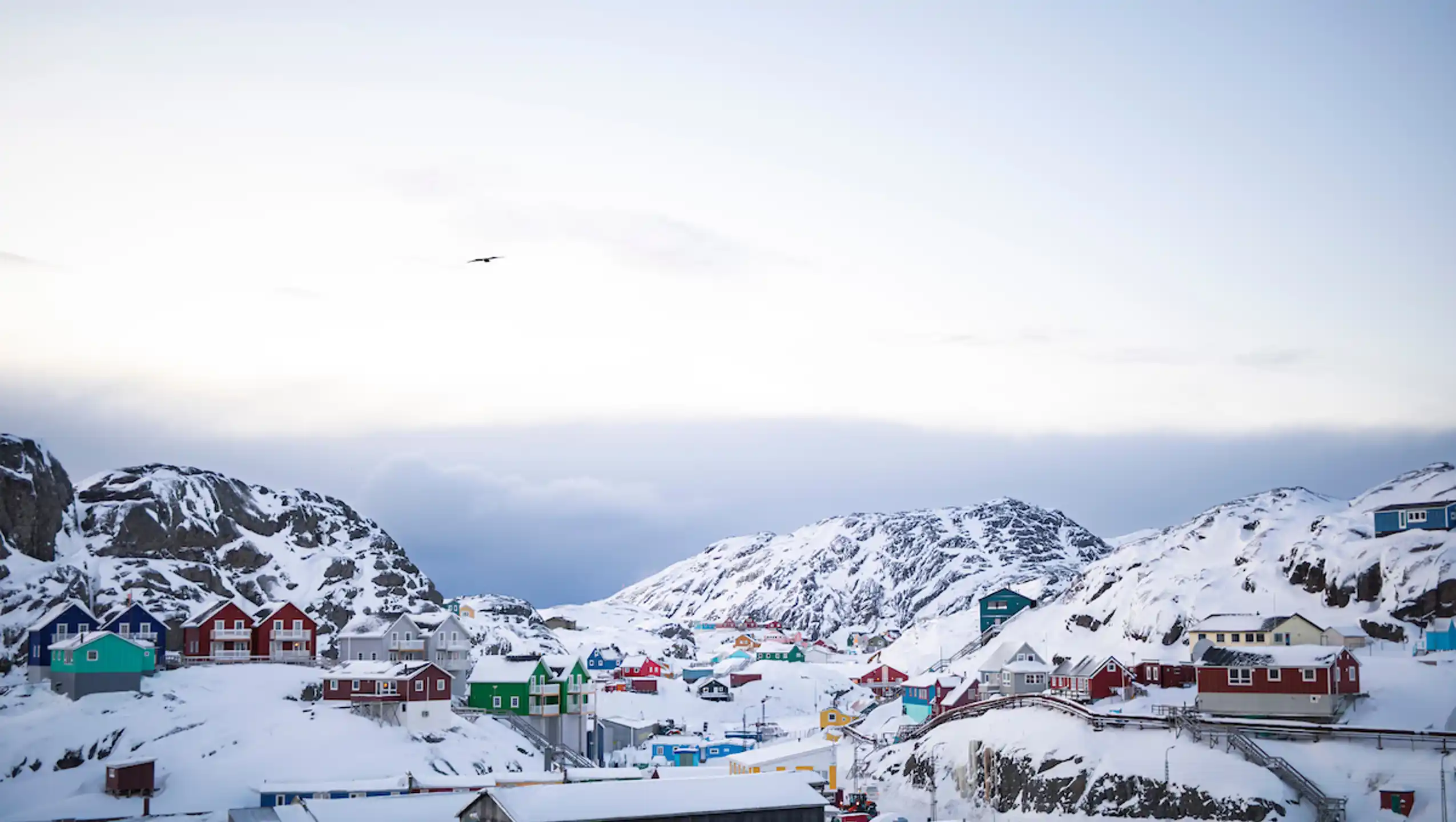 View From Hotel Maniitsoq In Winter. Photo Aningaaq R. Carlsen, Visit Greenland