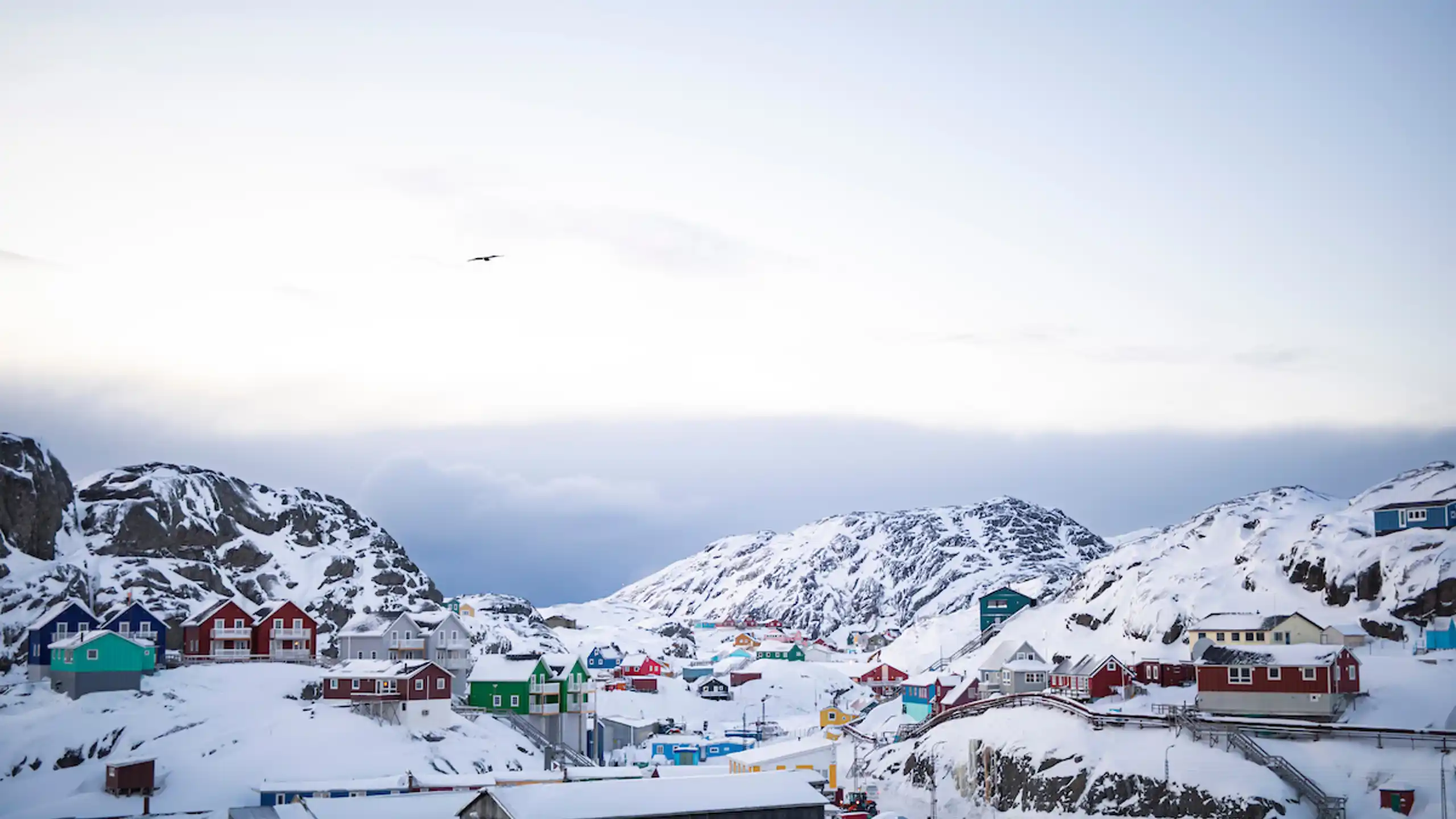 View From Hotel Maniitsoq In Winter. Photo Aningaaq R. Carlsen, Visit Greenland