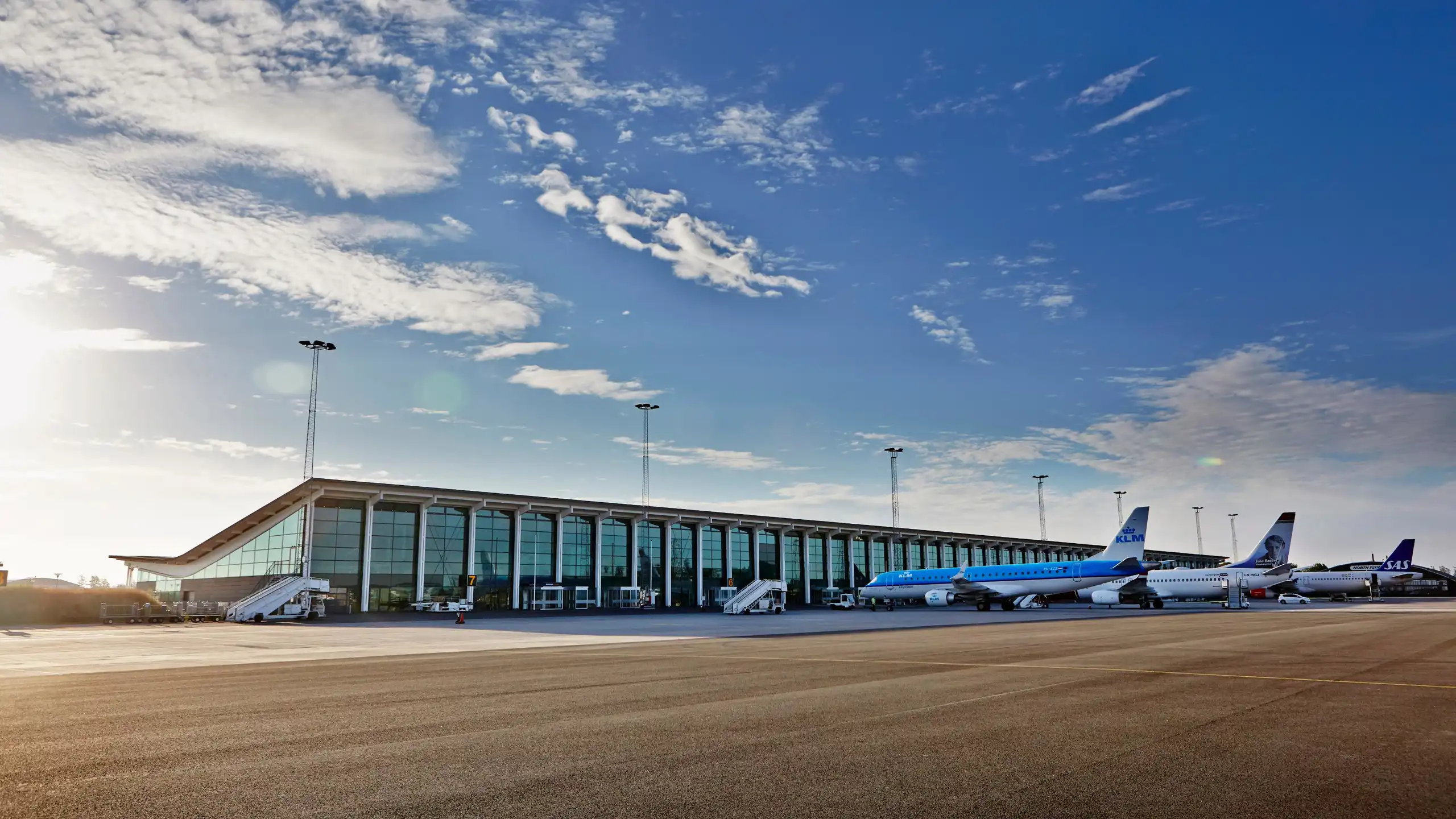 Aalborg Lufthavn. Foto: Aalborg Lufthavn