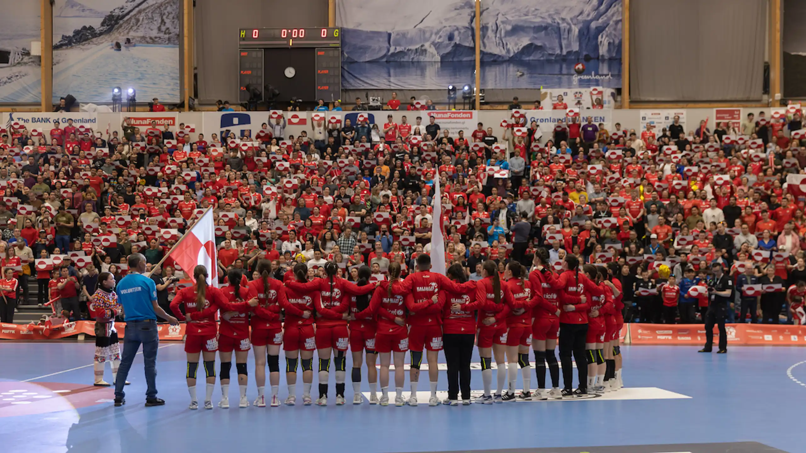 Før finalekampen mod Canada den 12. juni 2023 Foto: Lars Kleemann Andersen