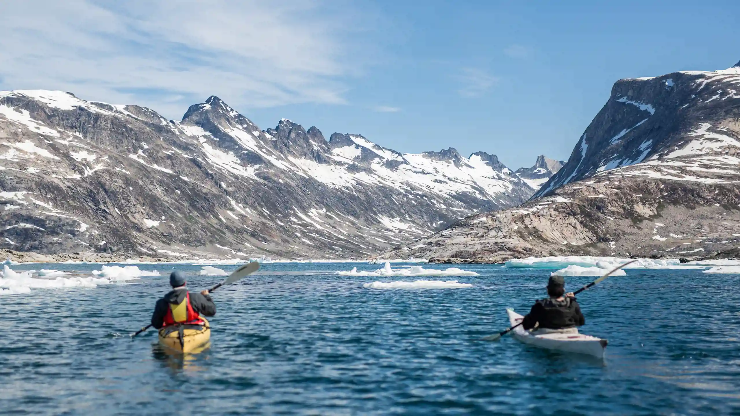 Kayaking In East Greenland