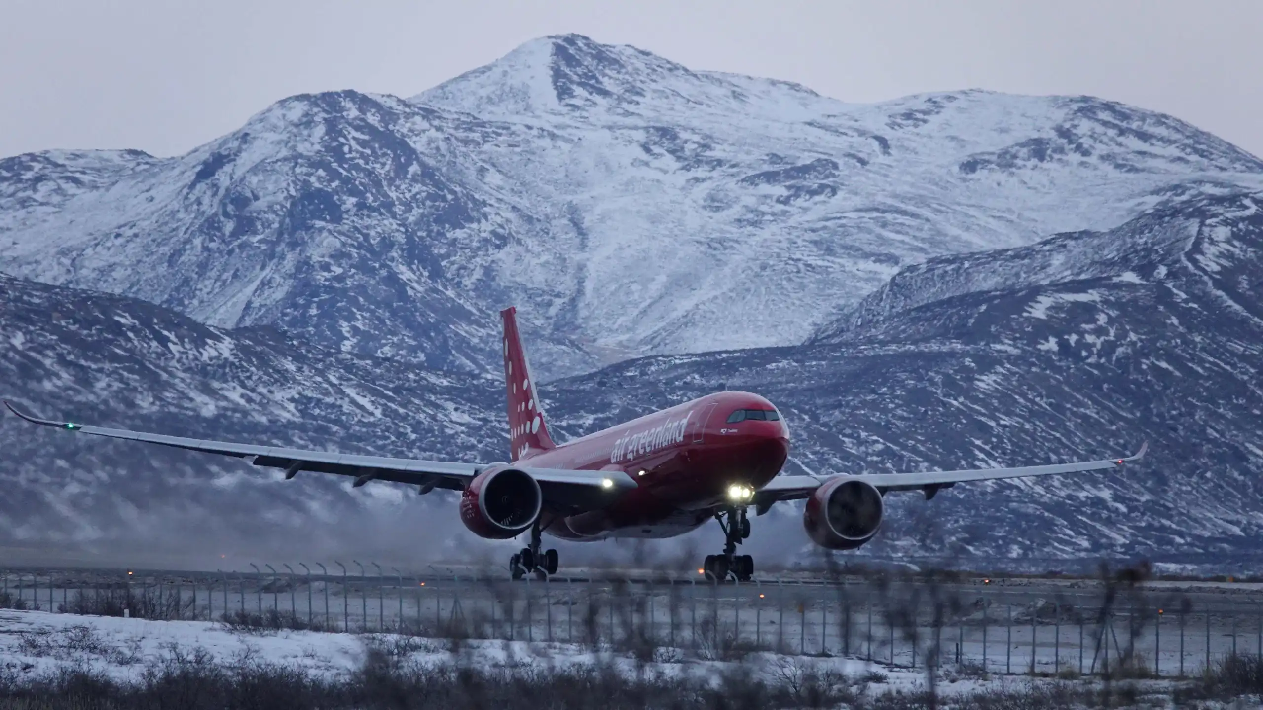 Tuukkaq flyver hjemmepublikum direkte til Stavanger i Norge den 27. november. Foto: Kim Davidsen