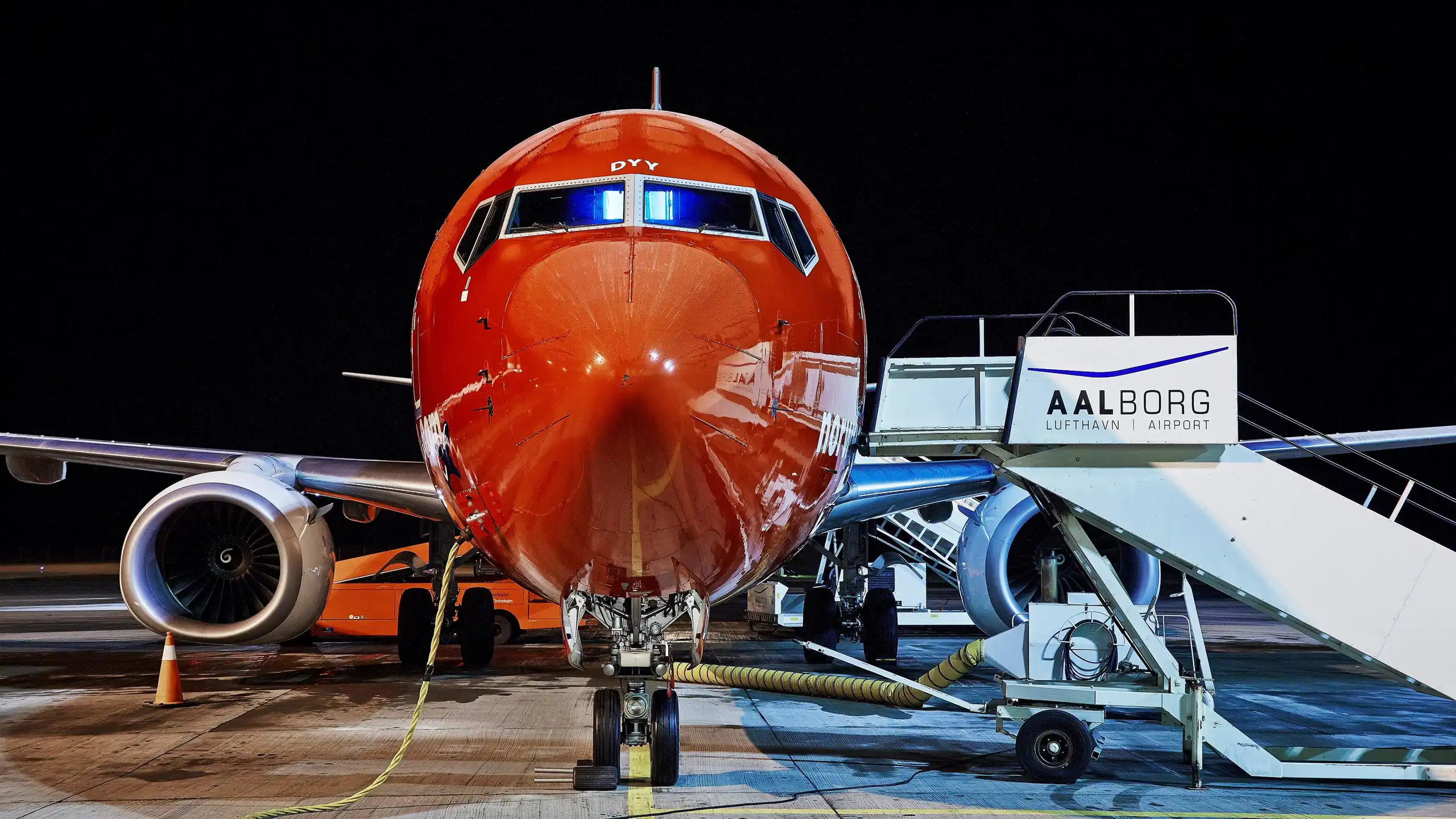 Fra Aalborg Lufthavn Foto: Aalborg Lufthavn