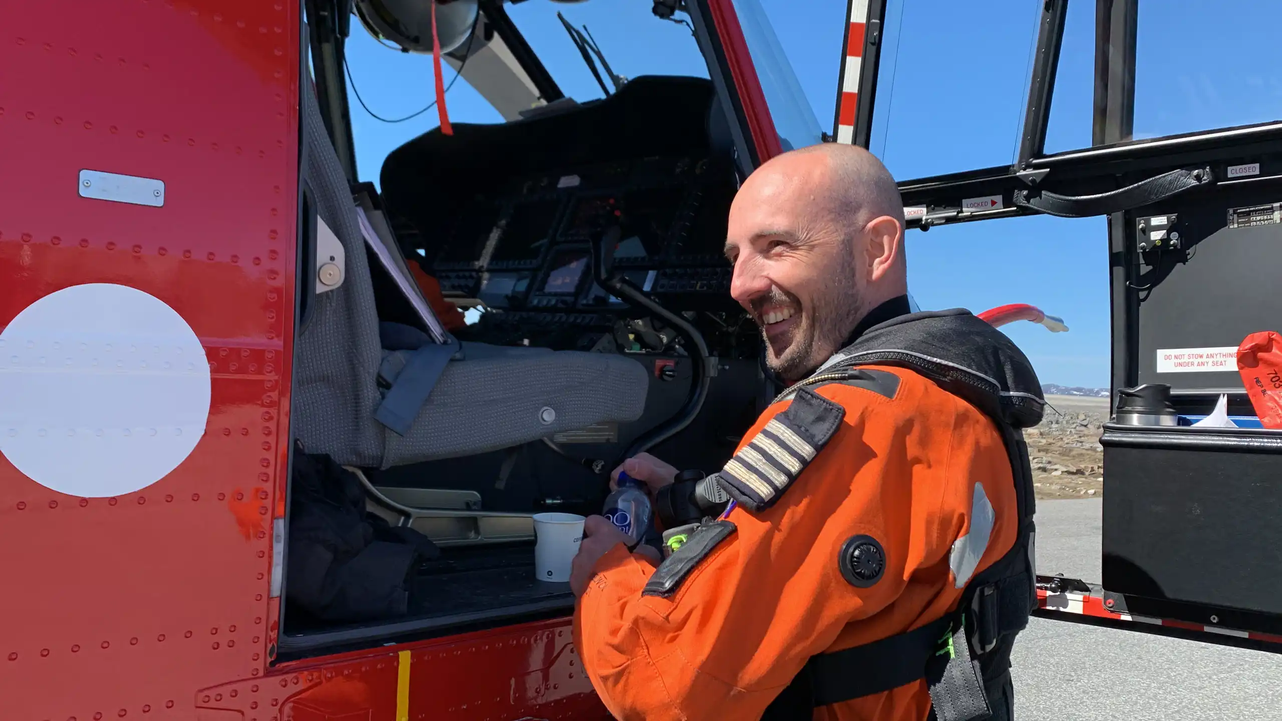 One of the captains on H225, Simon Dupont